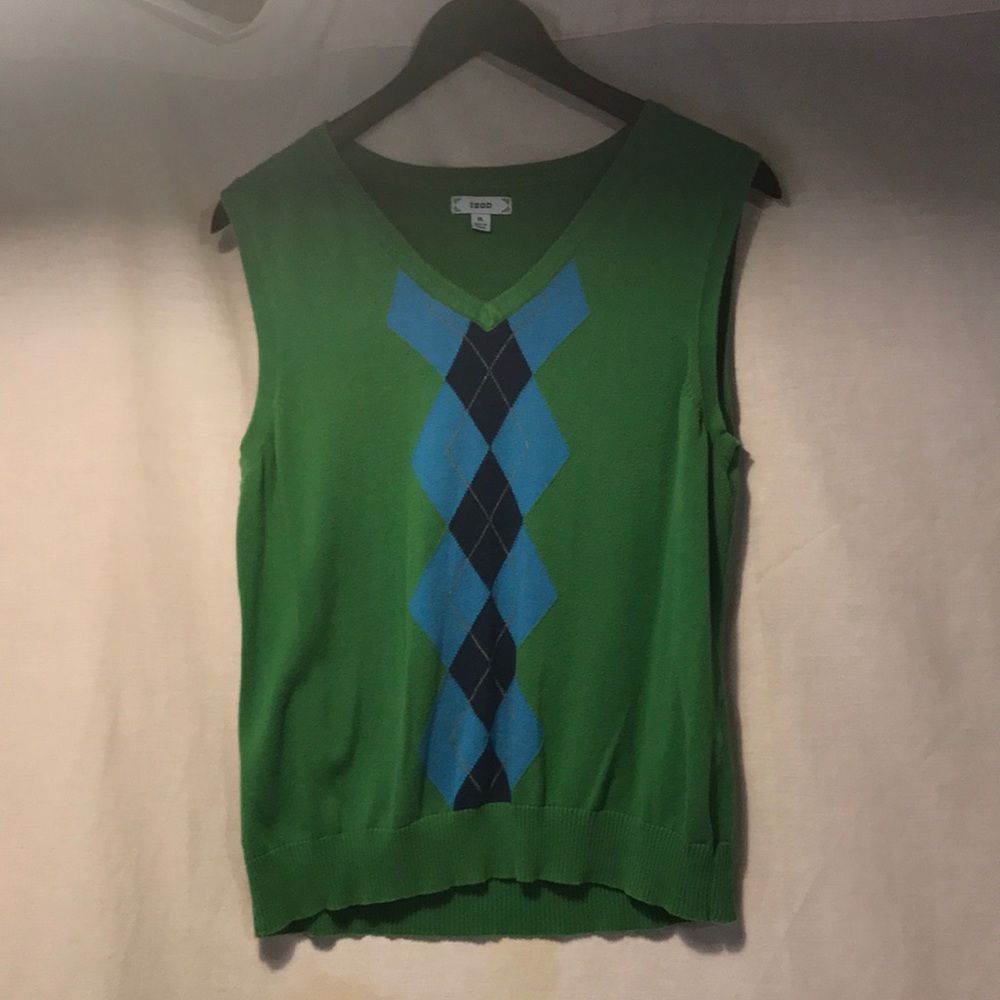 IZOD Pullover Cotton Sweater Vest